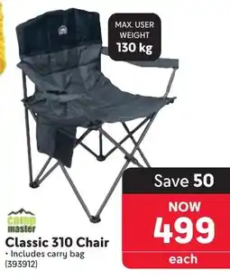 Makro Camp Master Classic 310 Chair offer
