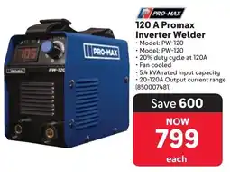 Makro Pro-max 120 A Promax Inverter Welder offer