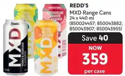 Makro Redd's MXD Range Cans offer