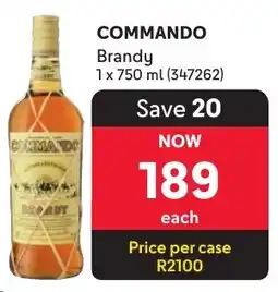Makro Commando Brandy offer