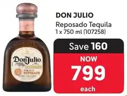 Makro Don Julio Reposado Tequila offer