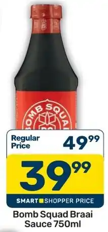 Pick n Pay Bomb Squad Braai Sauce offer