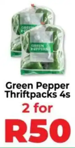 Food Lover's Market Green Pepper Thriftpacks offer
