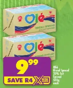 Shoprite Ole Bread Spread offer