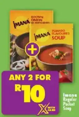 Shoprite Imana Regular Packet Soup offer