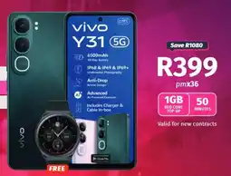 Vodacom Vivo Y31 5G offer