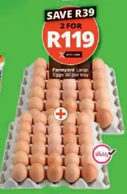 Checkers Hyper Farmyard Large Eggs offer