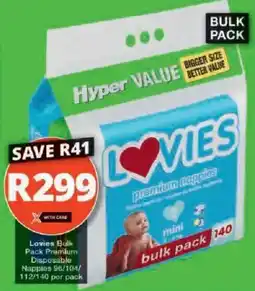 Checkers Hyper Lovies nappies offer