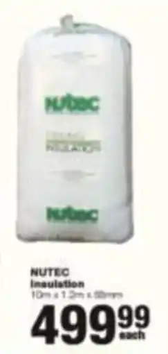 Build It NUTEC Insulation offer