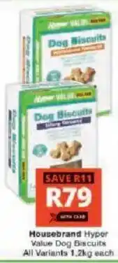 Checkers Hyper Housebrand Hyper Value Dog Biscuits offer