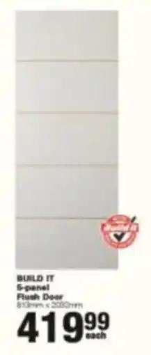 Build It BUILD IT 5-panel Flush Door offer