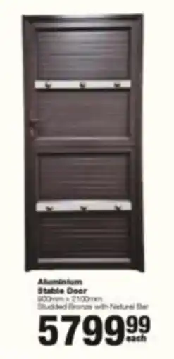 Build It Aluminium Stable Door offer