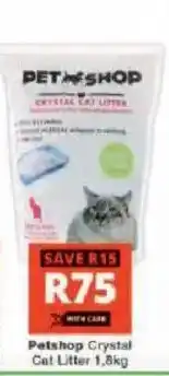 Checkers Hyper Petshop Crystal Cat Litter offer