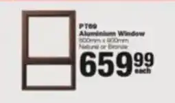 Build It PT89 Aluminium Window offer