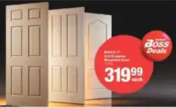 Build It Build It 2/4/6-panel Moulded Door offer