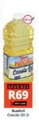 Checkers Hyper Sunfoil Canola Oil offer