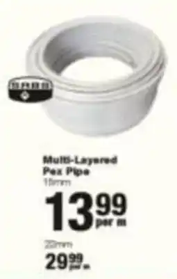 Build It Mult-Layered Pex Pipe offer
