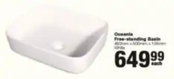 Oceania Free-standing Basin