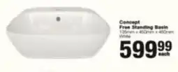 Build It Concept Free Standing Basin offer