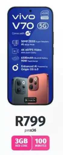 Vodacom vivo V70 offer