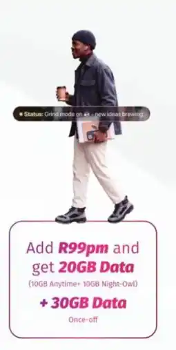 Vodacom 20GB Data offer