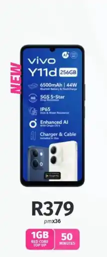 Vodacom vivo Y11d offer