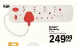 Build It BUILD IT Multiplug 8 Way offer