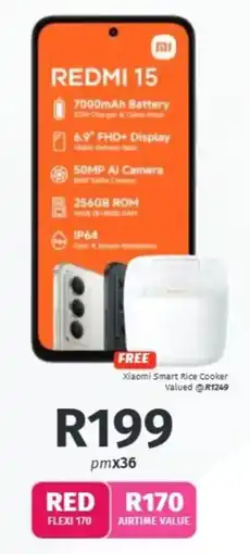 Vodacom REDMI 15 offer