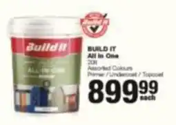 Build It Buildit All in One offer