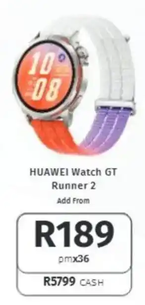 Vodacom Huawei Watch GT Runner 2 offer