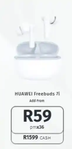 Vodacom HUAWEI Freebuds 7i offer