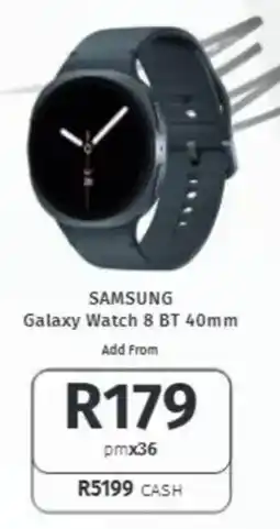 Vodacom Samsung Galaxy Watch 8 BT 40mm offer