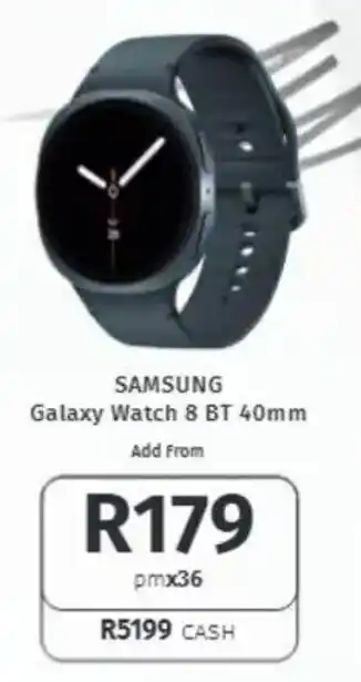 Vodacom Samsung Galaxy Watch 8 BT 40mm offer