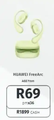 Vodacom Huawei FreeArc offer