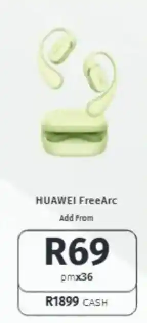 Vodacom Huawei FreeArc offer