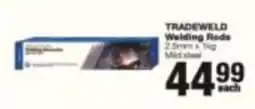 Build It TRADEWELD Welding Rods offer