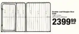 Build It Double Leaf Burglar Bow Gate offer