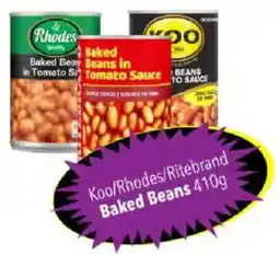 Shoprite Koo/ Rhodes/ Ritebrand Baked Beans offer