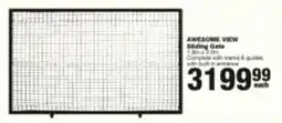 Build It AWESOME VIEW Sliding Gate offer