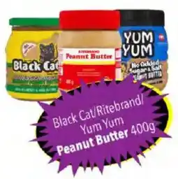Shoprite Black Cat/ Ritebrand/ Yum Yum Peanut Butter offer