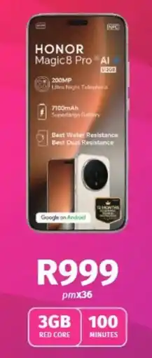 Vodacom HONOR Magic8 Pro AI offer
