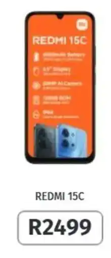 Vodacom REDMI 15C offer