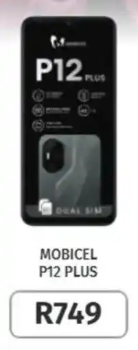 Vodacom MOBICEL P12 PLUS offer