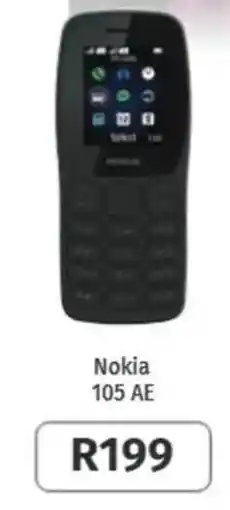 Vodacom Nokia 105 AE offer
