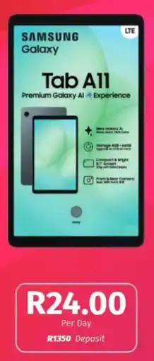 Vodacom Samsung Galaxy Tab A11 offer