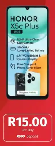 Vodacom Honor X5c Plus offer