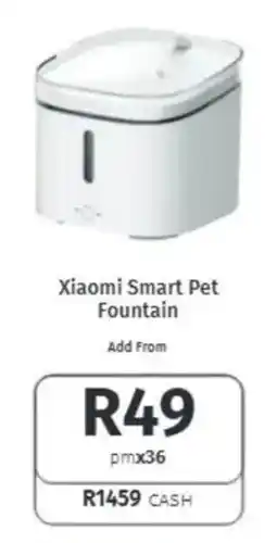 Vodacom Xiaomi Smart Pet Fountain offer
