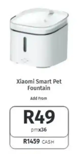 Vodacom Xiaomi Smart Pet Fountain offer