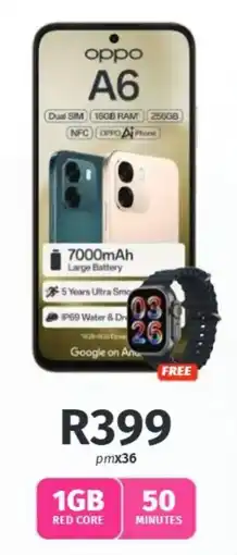 Vodacom oppo A6 offer