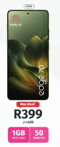 Vodacom moto ai edge 70 offer